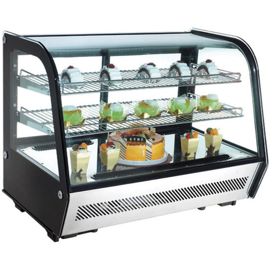Comptoir réfrigéré avec fenêtre coulissante, L=874 mm, 0 °C/+12 °C