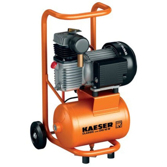 Compresseur à pistons CLASSIC 210l/min, récipient 10l, 230V AC (courant alternatif)